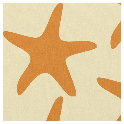 Tissu de coton Starfish (Fermer)