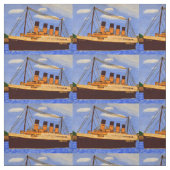 Tissu de coton Titanic de navire (Échantillon)