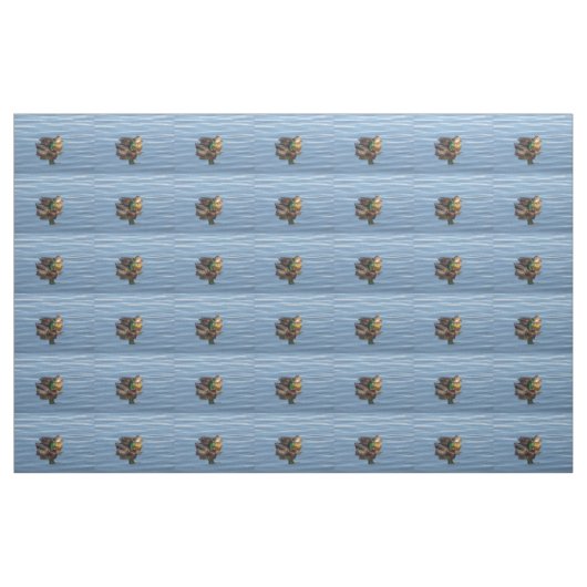 Tissu de couples de canard de Mallard (Fat Quarter)