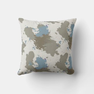 Tissu de Coussin Splash Abstrait Doux