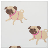 Tissu de coutume de carlin (Échantillon)