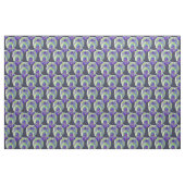 Tissu de coutume de chien de Pitbull (Fat Quarter)