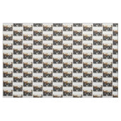 Tissu de coutume de chiot de boxeur (Fat Quarter)