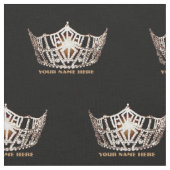 Tissu de coutume de couronne de style de Mlle (Fermer)