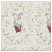 Tissu de coutume de lapin de temps de thé (Fermer)