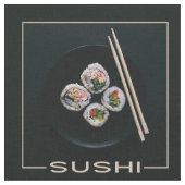 Tissu de coutume de sushi (Fermer)