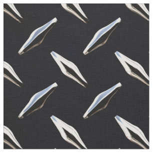 Tissu de coutume du plat 3A de diamant