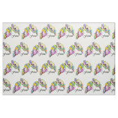 Tissu de couture d'ami d'ASL (Fat Quarter)