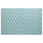 Tissu de couture d'Aqua de cru (Yard)