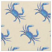 Tissu de crabe bleu de la Nouvelle Angleterre (Fermer)