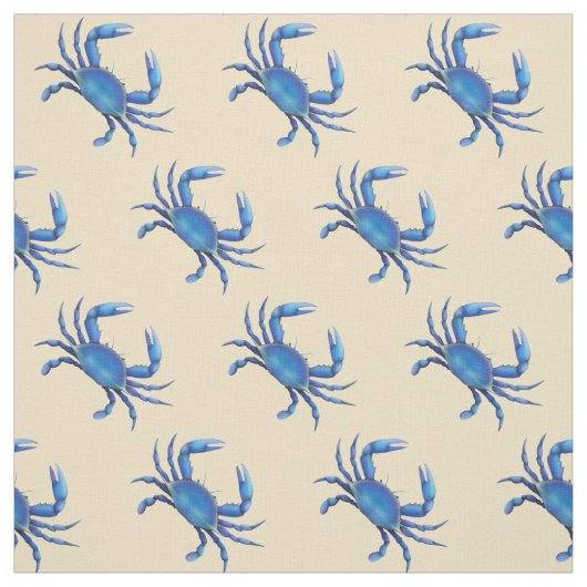 Tissu de crabe bleu de la Nouvelle Angleterre (Échantillon)