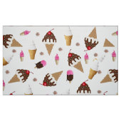 Tissu de crème glacée (Fat Quarter)