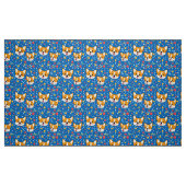 tissu de cutesse de corgi (Fat Quarter)