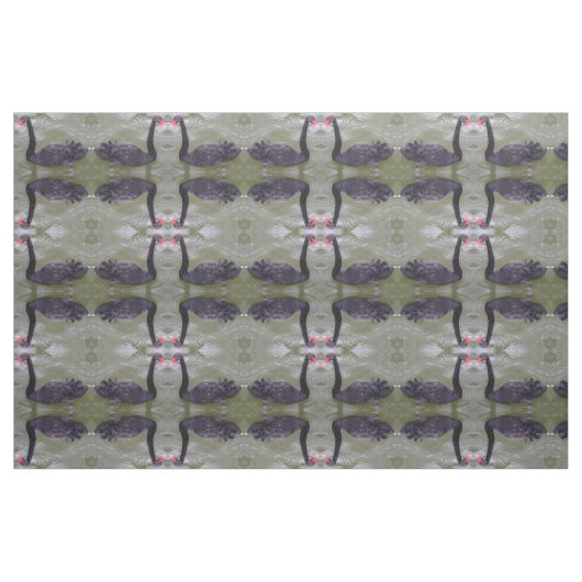 Tissu de cygne noir (Fat Quarter)