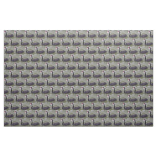 Tissu de cygne noir