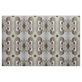 Tissu de cygnes blancs (Fat Quarter)