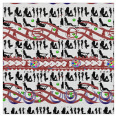 tissu de danse pour dames customisées (Fermer)