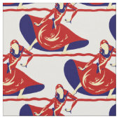 Tissu de danseuse de femme (Fermer)