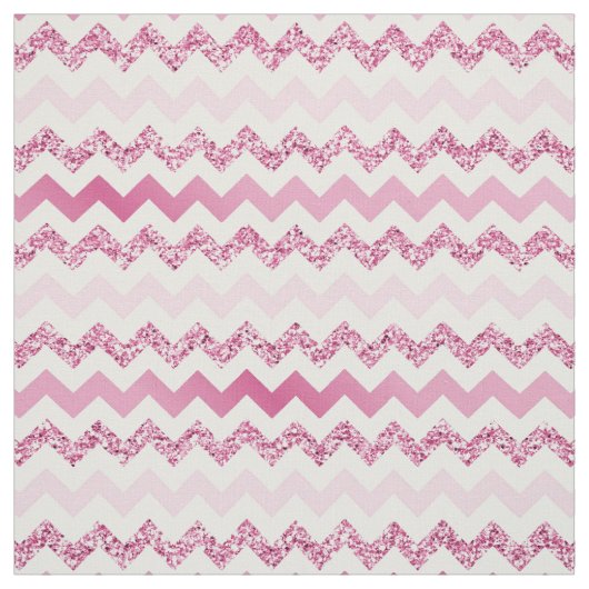 Tissu de dégradé rose Chevron (Échantillon)