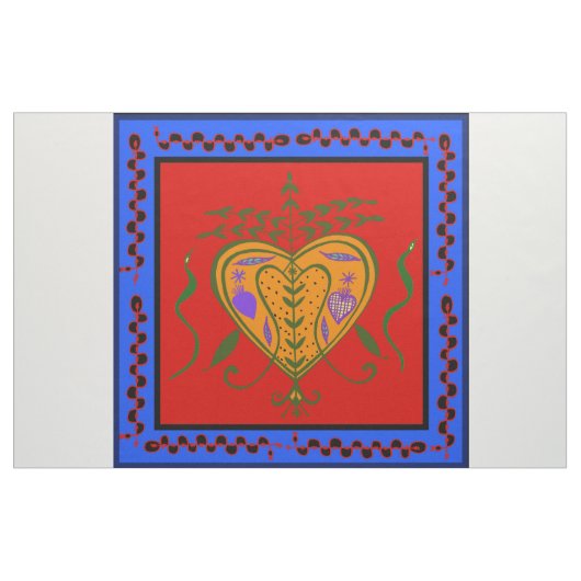 Tissu de designer Voodoo (Yard)