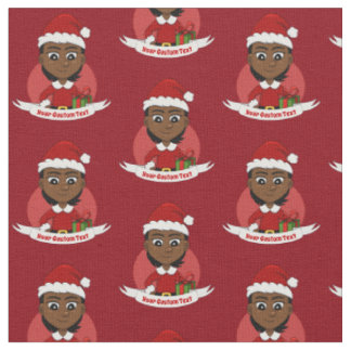 Tissu de dessin animé de Noël