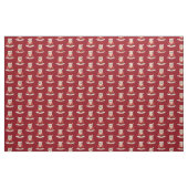 Tissu de dessin animé de Noël (Fat Quarter)