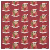 Tissu de dessin animé de Noël (Échantillon)