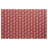Tissu de dessin animé de Noël (Fat Quarter)