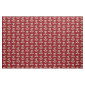 Tissu de dessin animé de Noël (Fat Quarter)