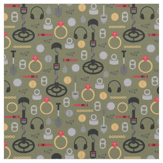 Tissu de détection des métaux (Fermer)