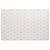 Tissu de deux coeurs (blanc) (Fat Quarter)