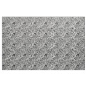 Tissu de déversement d'huile psychédélique noir et (Yard)