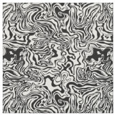 Tissu de déversement d'huile psychédélique noir et (Échantillon)