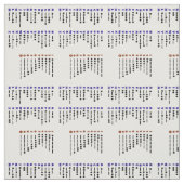 Tissu de diagramme de code Morse (Échantillon)