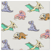 Tissu de dinosaure de bébé (Fermer)