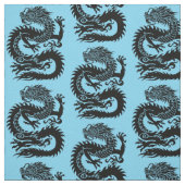 Tissu de dragon chinois traditionnel (Échantillon)