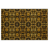 tissu de dragon doré (Fat Quarter)