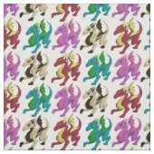 Tissu de dragons d'enfants (Échantillon)