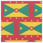 Tissu de drapeau du Grenada (Fermer)
