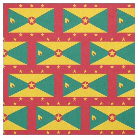 Tissu de drapeau du Grenada (Échantillon)