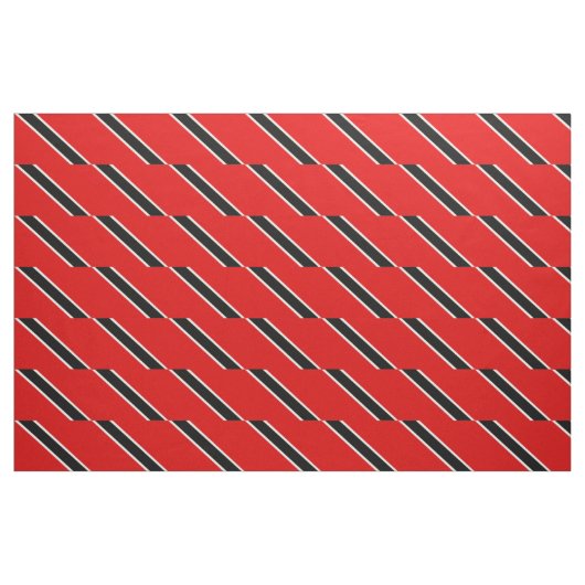 Tissu de drapeau du Trinidad (Fat Quarter)