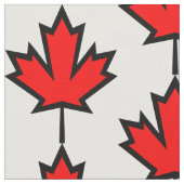 Tissu de feuille d'érable canadien (Fermer)