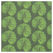 Tissu de feuilles frites - foncé (Fermer)