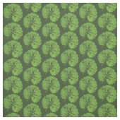 Tissu de feuilles frites - foncé (Échantillon)