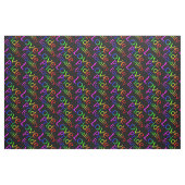 Tissu de fierté de tissu d'amour d'arc-en-ciel de (Fat Quarter)