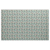 Tissu de fleurs de Boston Terrier - jolie structur (Yard)