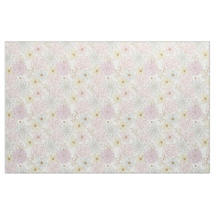 tissu de fleurs de printemps