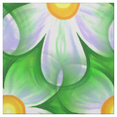 tissu de fleurs marguerites (Échantillon)