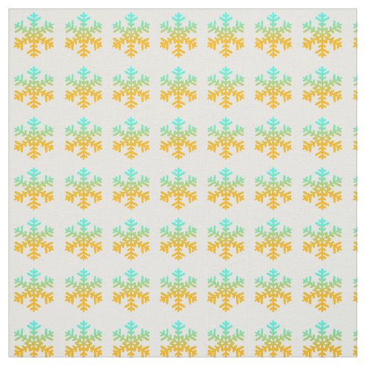 Tissu de flocons de neige (Échantillon)