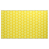 Tissu de fruits jaunes à tranche de citron (Yard)